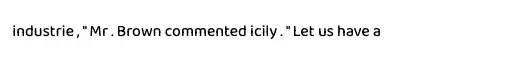 Pen to Print OCR result correctly transcribing handwritten IAM sentence “Mr. Brown commented icily”