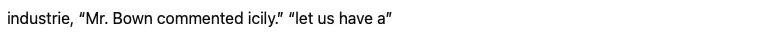 OpenAI Vision transcribing handwritten IAM sentence with minor quotation formatting differences