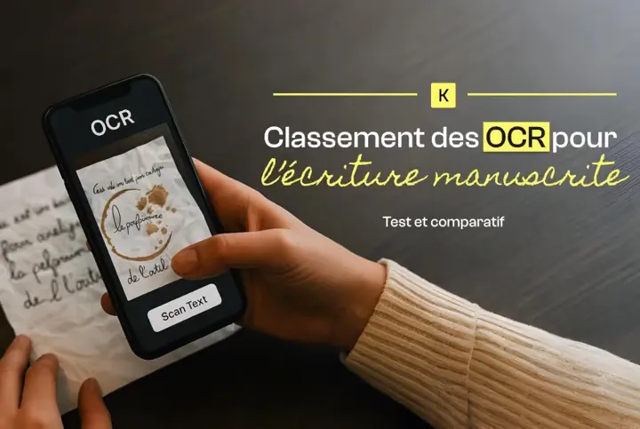 OCR pour l'écriture manuscrite